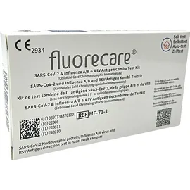 microprofit biotech Fluorecare SARS-CoV-2, & Influenza A/B + RSV Antigen Schnelltest 1 Stück