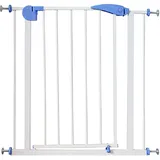 toboli verstellbares Treppenschutzgitter 75-82 cm Türschutzgitter ohne Bohren, Treppengitter für Kinder und Tiere
