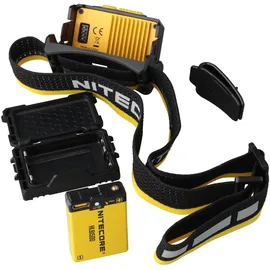 Nitecore Stirnlampe 800 Lumen, - LED, wiederaufladbar, mit Rotlicht, wasserdicht