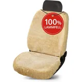 Walser Autositzbezug Lammfell beige