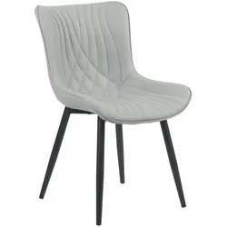 CLP Stuhl Brady grau/Kunstleder