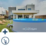 Planet Pool Stahlwandpool Set rund Acapulco 450 x 90 cm