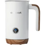 Concept NM4100 Nordic WHITE EDELSTAHL MILCHAUFSCHAUMER, Weiss