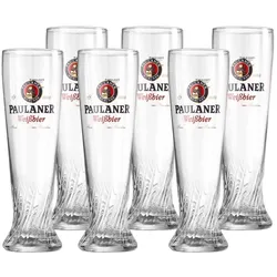 Ritzenhoff & Breker Paulaner Weizenbiergläser 6er Set transparent 