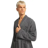 Carlo Colucci Bademantel Vito Herren - M - Anthrazit