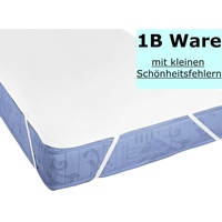 1B biberna Molton Inkontinenz Matratzenauflage wasserdicht kochfest weiß 70x140