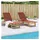 vidaXL Sonnenliege 2 Stk. 3214217 200 x 60 x 80 cm Braun