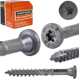 Simpson Holzbauschraube SSF 10 mm x 80 mm 50 Stück