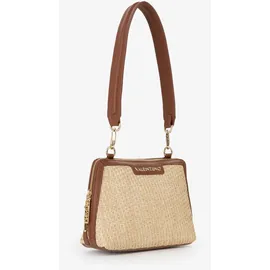 Valentino Demetra Umhängetasche Kunstleder Beige/Braun