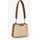 Valentino Demetra Umhängetasche Kunstleder Beige/Braun