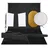 vidaXL Fotostudio-Set mit Beleuchtung, Hintergrund und Reflektor