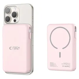 TECH-PROTECT Powerbank Tech-Protect PB31 LifeMag MagSafe 10000 mAh - rosa