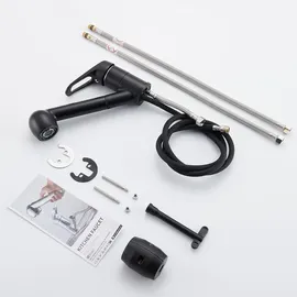 spülarmatur Küchenarmatur Ausziehbar Schwarz