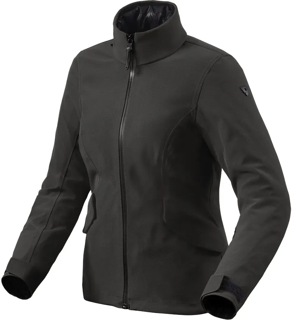 Revit Rosier H2O wasserdichte Damen Motorrad Textiljacke, schwarz, Größe 36