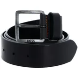 Boss Gürtel Jeeko Sz40 Leather Belt W90 Black
