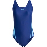 adidas 3S SWIMSUIT Schwimmanzug Damen blau, 44
