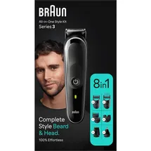 Braun All-In-One Trimmer-Set 3 MGK3440 Schwarz