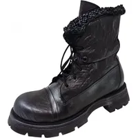 Papucei Schnürstiefel schwarz | 39