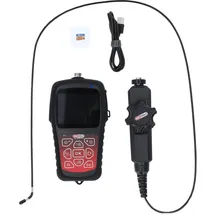 KS Tools Endoskop HD-Videoskop-Satz Ø 3,9 mm 180° und 0° mit Frontkamera-Sonde, flexible PVC Hülle, 3-tlg