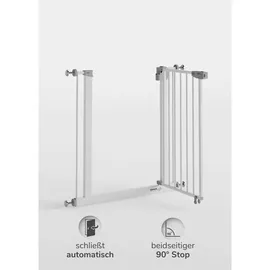 Sämann Türschutzgitter 121-131 cm Weiß