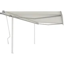 vidaXL Markise 400 x 350 cm creme