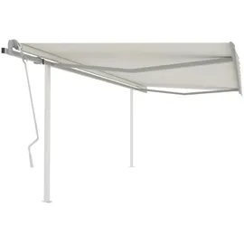 vidaXL Markise 400 x 350 cm creme