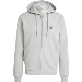 Adidas Trefoil Essentials Reißverschlusspullover Medium Grey Heather XL