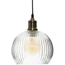 Atmosphera Laye 1-flg. Ø 20 cm transparent/Glas