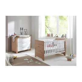 Möbel Kraft Babyzimmer 2er-Set Marlon ¦ mehrfarbig ¦ Maße (cm): B: 258 H: 187