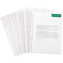 Exacompta Klarsichthülle A4 Genarbt Transparent 50 St.