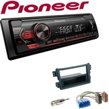 Pioneer 1-DIN Autoradio USB AUX Android Einbauset für Suzuki Splash 2008-2014