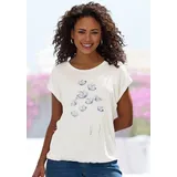 VIVANCE Kurzarmshirt Weiß 52/54