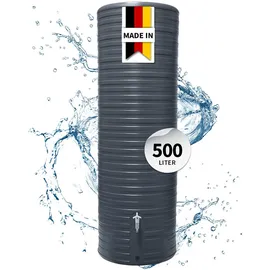 GARANTIA Nordic Regentonne 500 l graphitgrau