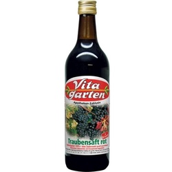 Vitagarten Roter Traubensaft + Eisen Einwegflasche