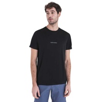 Icebreaker Merino 150 Tech Lite Iii Bio Luminate Short Sleeve T-shirt Schwarz XL Mann