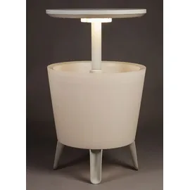 KETER Illuminated Cool Bar 57 x 49,5 x 49,5 cm Weiß