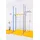 JEFlex Klettergerüst ClimbMaxx M3 blau-lila-gelb - Blau/Gelb