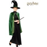 Amscan Kostüm Harry Potter Professorin McGonagall Gryffindor mit Hut für Erwachsene L | L