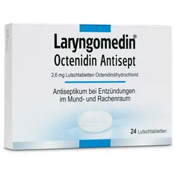 Laryngomedin Octenidin Antisept 2,6mg 24 St Lutschtabletten