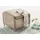 Destiny Fußhocker CASA 66 x 38 x 54 cm Beige