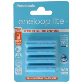 Panasonic eneloop lite Micro AAA LR03 Akku,
