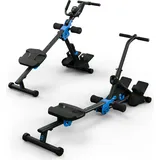 capital sports Rudergerät für Zuhause Klappbar, Sport Rudergerät mit Magnetwiderstand, Klappbarer Rowshaper für Krafttraining mit LCD-Display, 8-stufige Magnet-rudermaschine für Zuhause