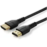 Startech StarTech.com RHDMM1MP HDMI Kabel HDMI 2.0, 4K 60Hz, Premium High Speed Hdmi-kabel 2.1-kabel 1m - Black