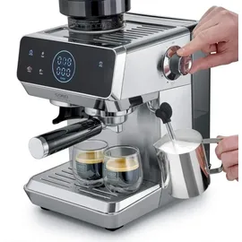 CASO Design 1826 Espresso Gourmet & Grind Siebträgermaschine