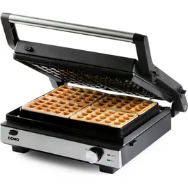 DOMO collection MULTIFUNKTIONALER KONTAKTGRILL 2-IN-1 schwarz