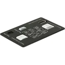 DeLock 20650 SIM Adapter Adaptiert von: Nano SIM Adaptiert auf: Micro SIM