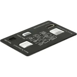 DeLock 20650 SIM Adapter Adaptiert von: Nano SIM Adaptiert auf: Micro SIM