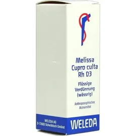 Weleda Melissa Cupro Culta RH D 3 Dilution
