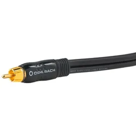 Oehlbach Subwoofer Y-Cinch-Kabel 2x Cinch-Stecker - 1x Cinch-Stecker 8,0m (23708)