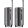 bergpfeil Travel 4-Rollen M 66 cm / 72 l arctic silver metallic